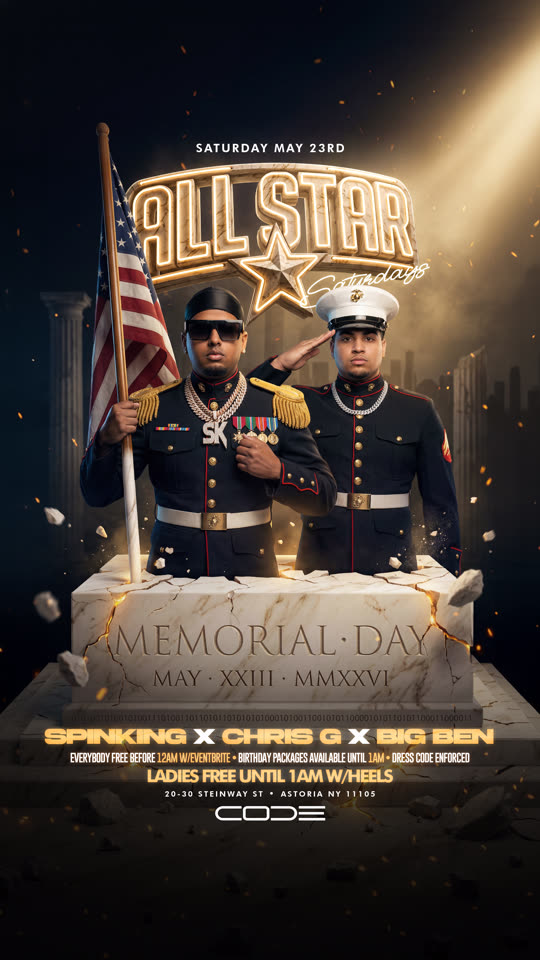 All Star Saturdays, memorial day edition
