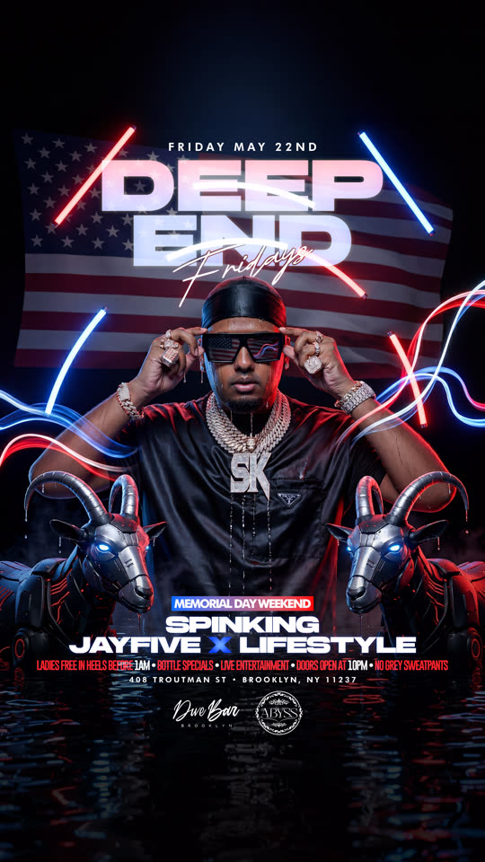 Deep End Fridays, memorial day edition
