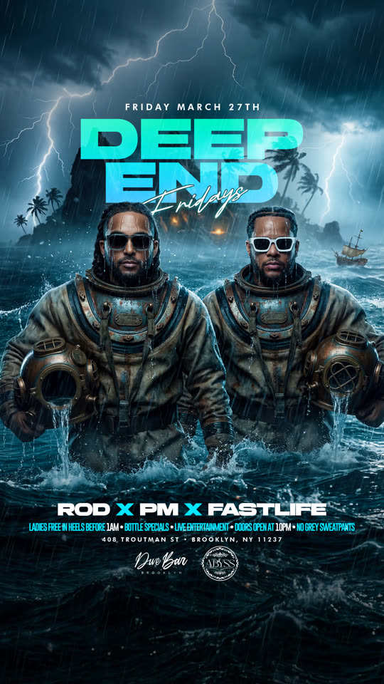 Deep End Fridays, storm divers edition