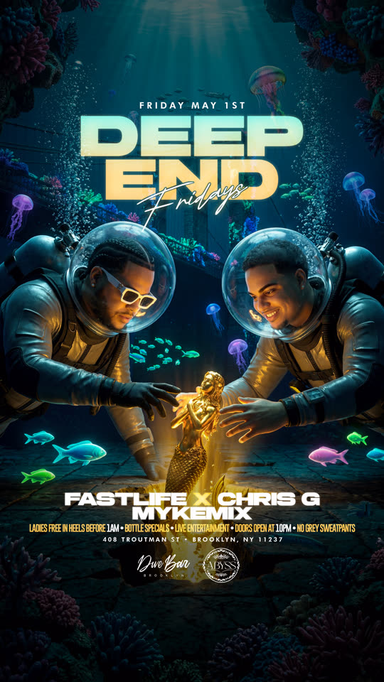 Deep End Fridays, treasure dive edition