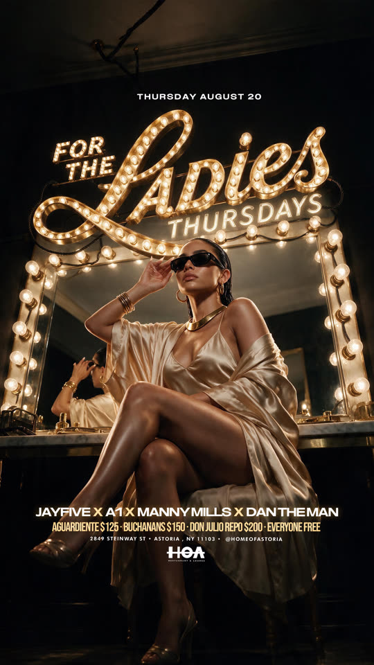 For the Ladies Thursdays, vanity edition