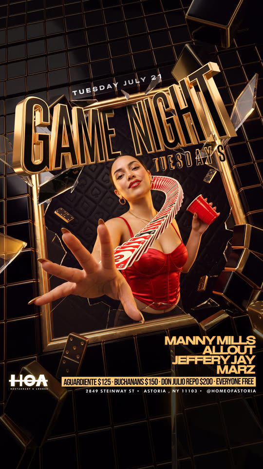 Game Night Tuesdays, card queen edition