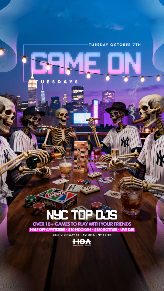 Game On Tuesdays, skeleton poker edition