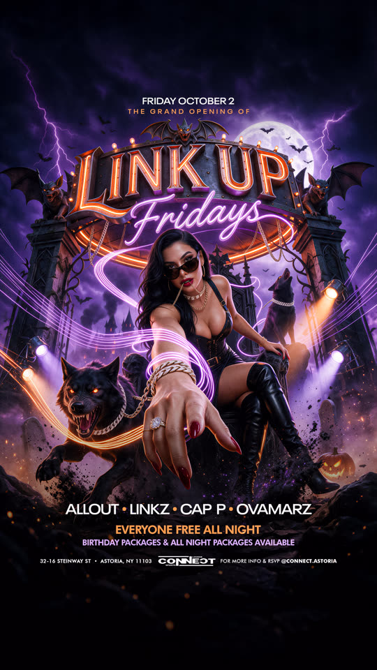 Link Up Fridays, grand opening edition