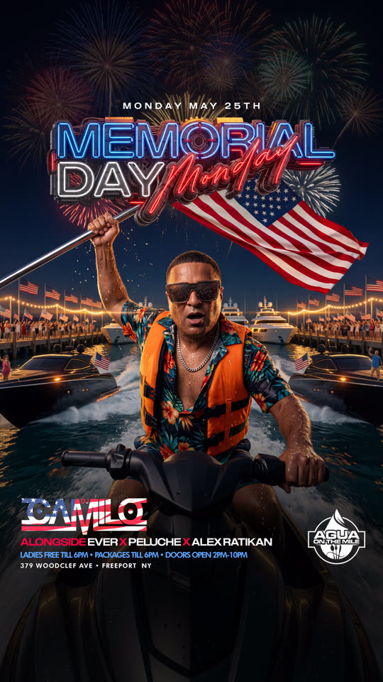 Memorial Day Monday, event flyer