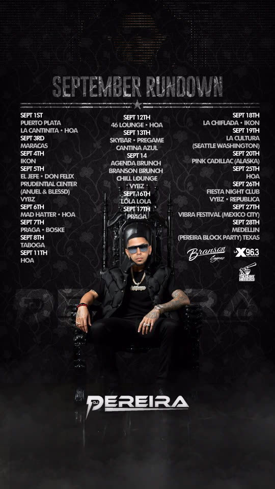Pereira, september rundown