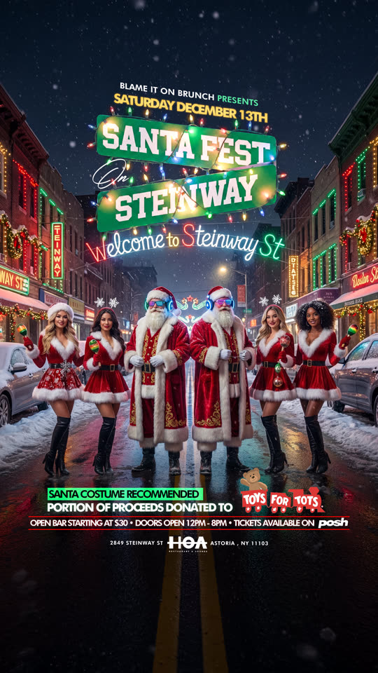 Santa Fest, event flyer