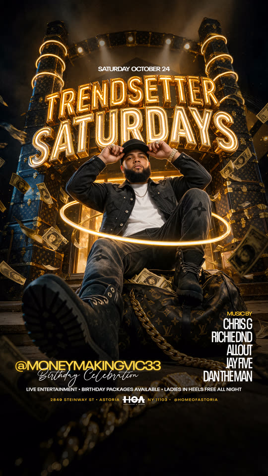 Trendsetter Saturdays, birthday trailer edition